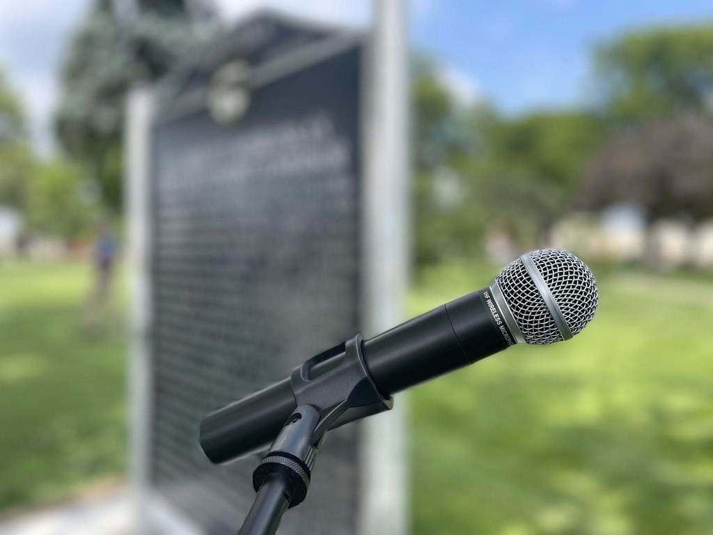 O.A Abbott Marker Dedication