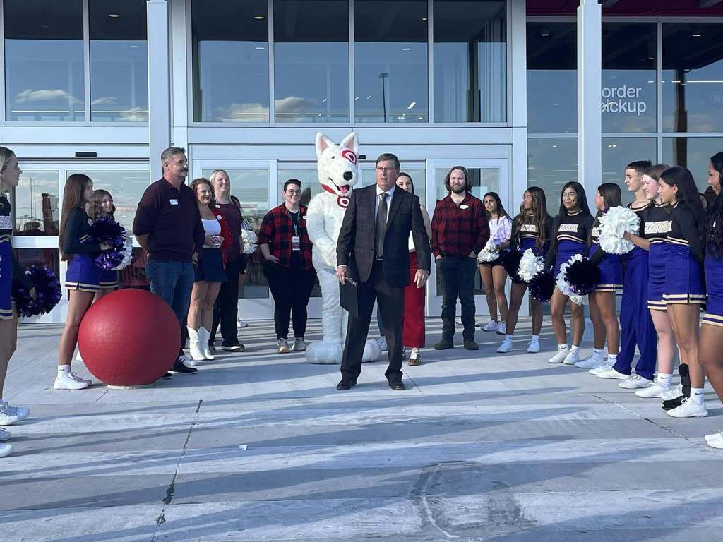 Target Ribbon Cutting