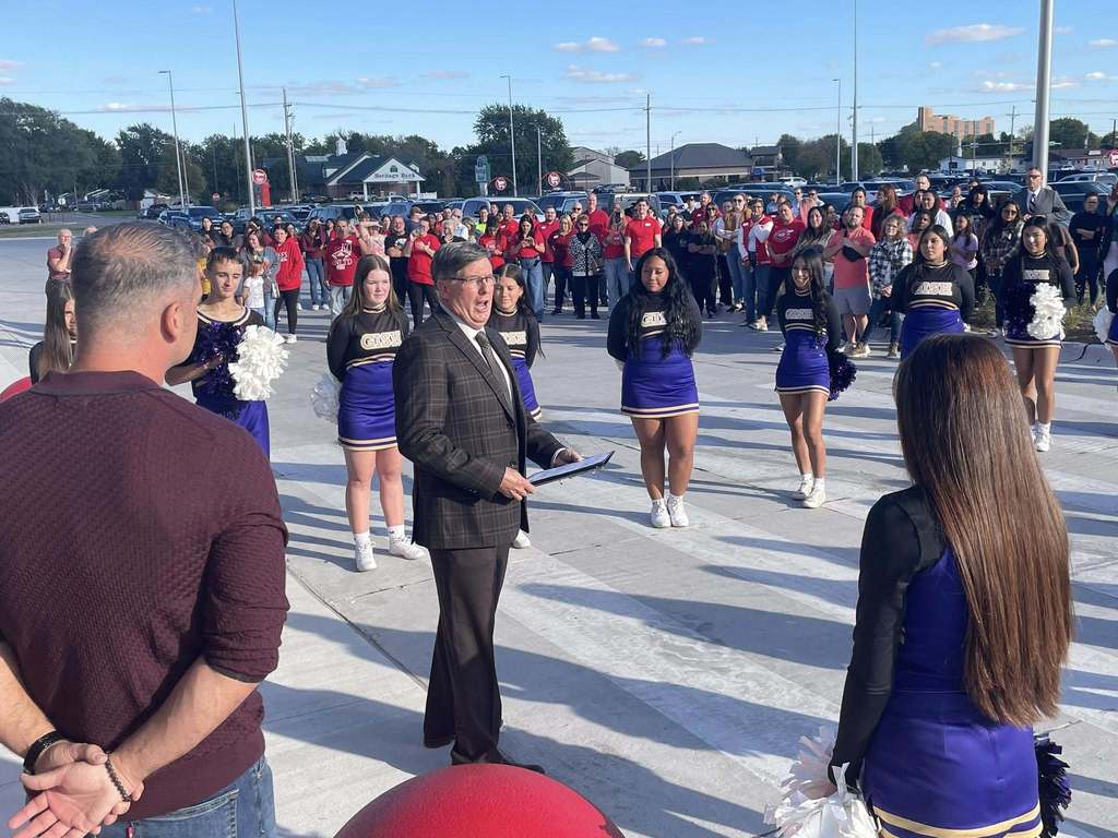 Target Ribbon Cutting