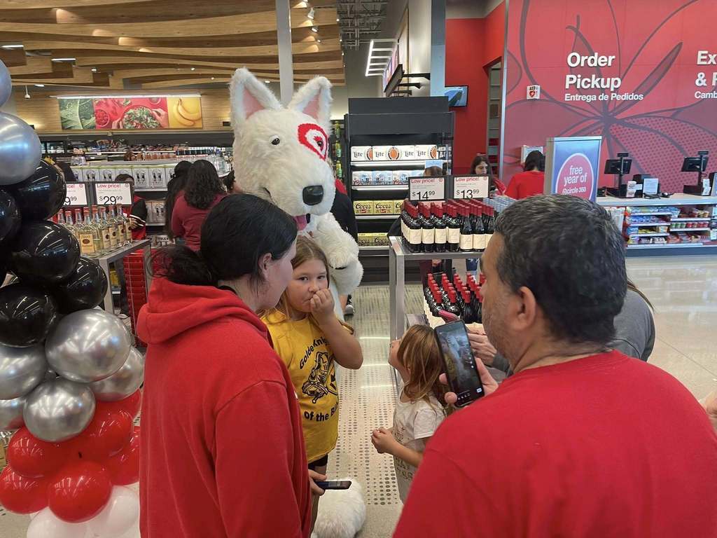 Target Ribbon Cutting