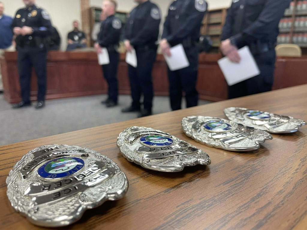 New Officers Sworn In