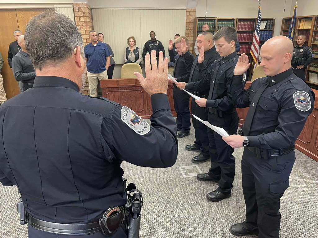 New Officers Sworn In