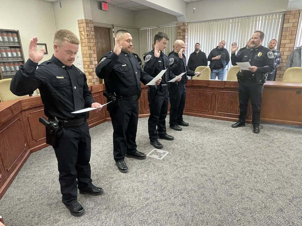 New Officers Sworn In
