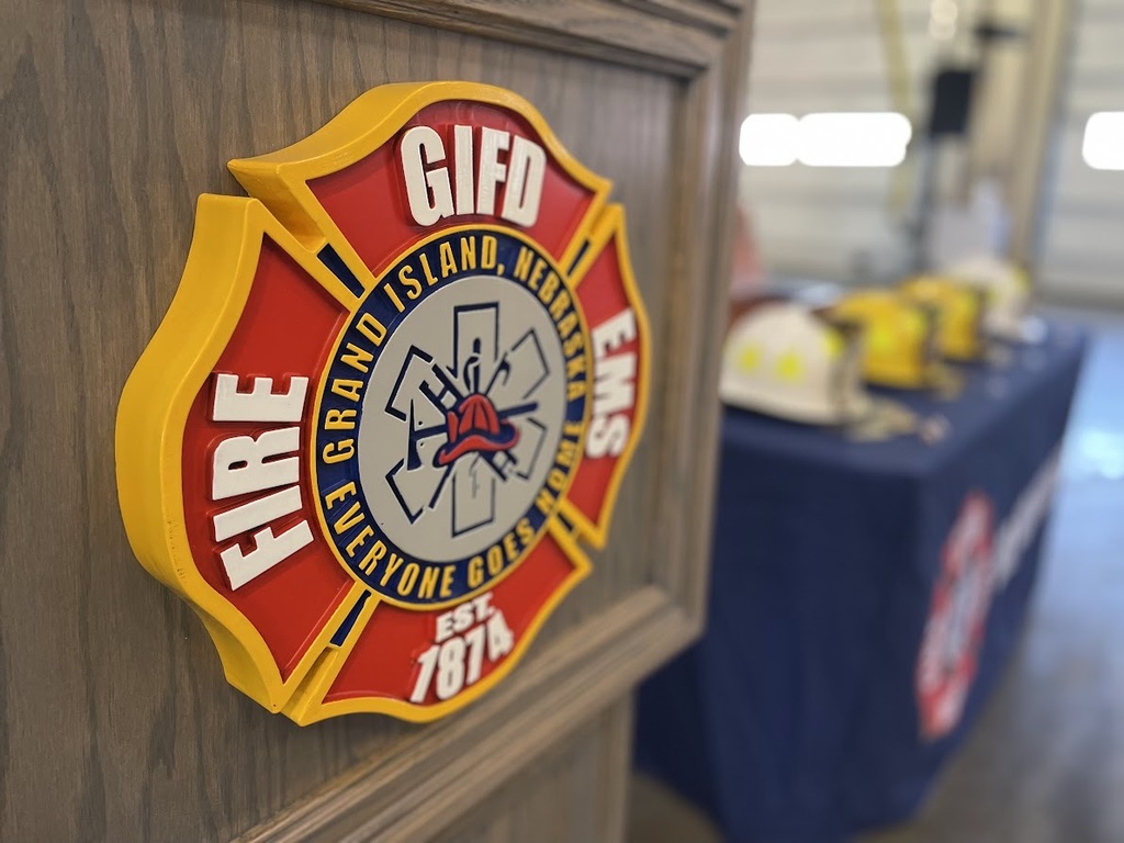 Today we had the honor of recognizing several members of the Grand Island Fire Department during a promotional ceremony at Station 1. These promotions reflect years of dedication, leadership and service to the community. Please join us in congratulating: • Austin Miller — Captain • TJ Nordstrom — Captain • Justin Ferris — Battalion Chief • Ed Carlin — Division Chief We are proud of the commitment these individuals continue to show to the Grand Island community every day. Congratulations on this well-earned next step in your careers. 🚒👏