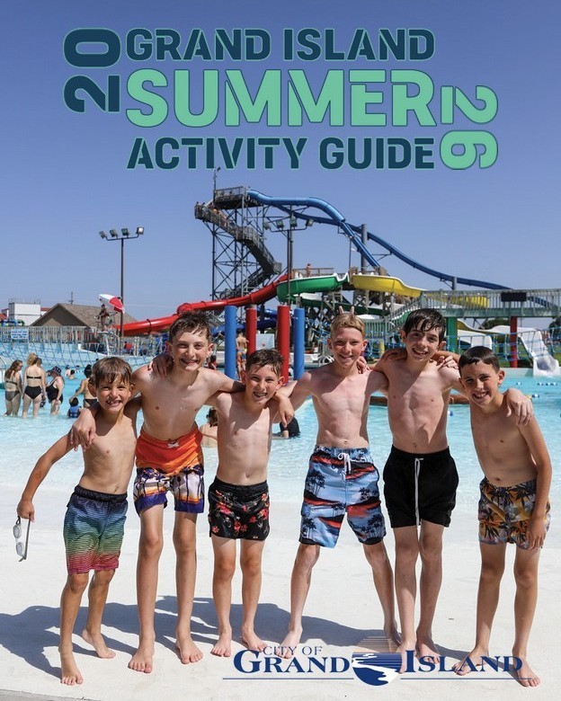 Cover of the 2026 Grand Island Summer Activity Guide