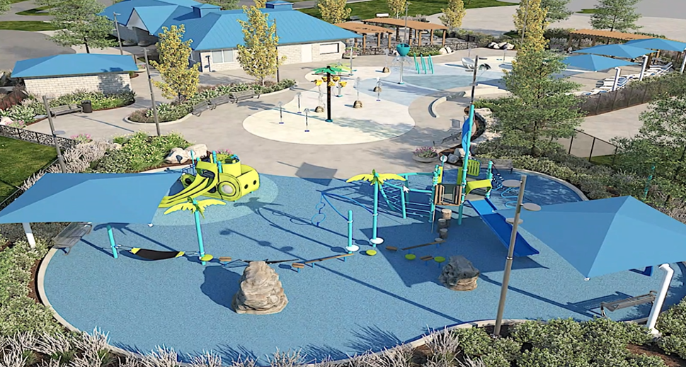 Visuals depicting what the 2026 Island Oasis renovations will look like