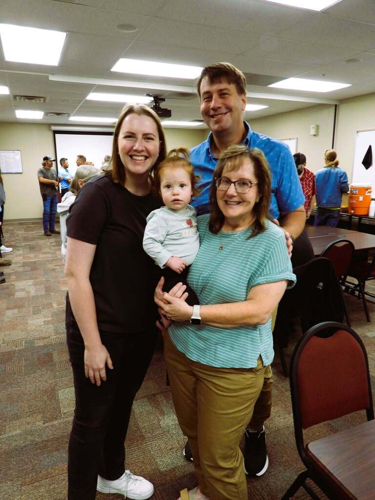 Photo of Jason Mathews with his family