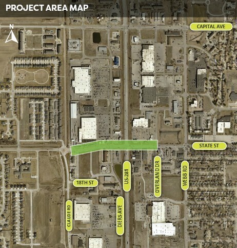 Map of the State Street Project Area