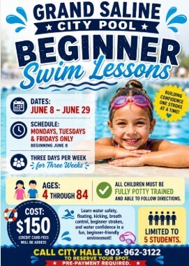 Beginner Swim Lessons