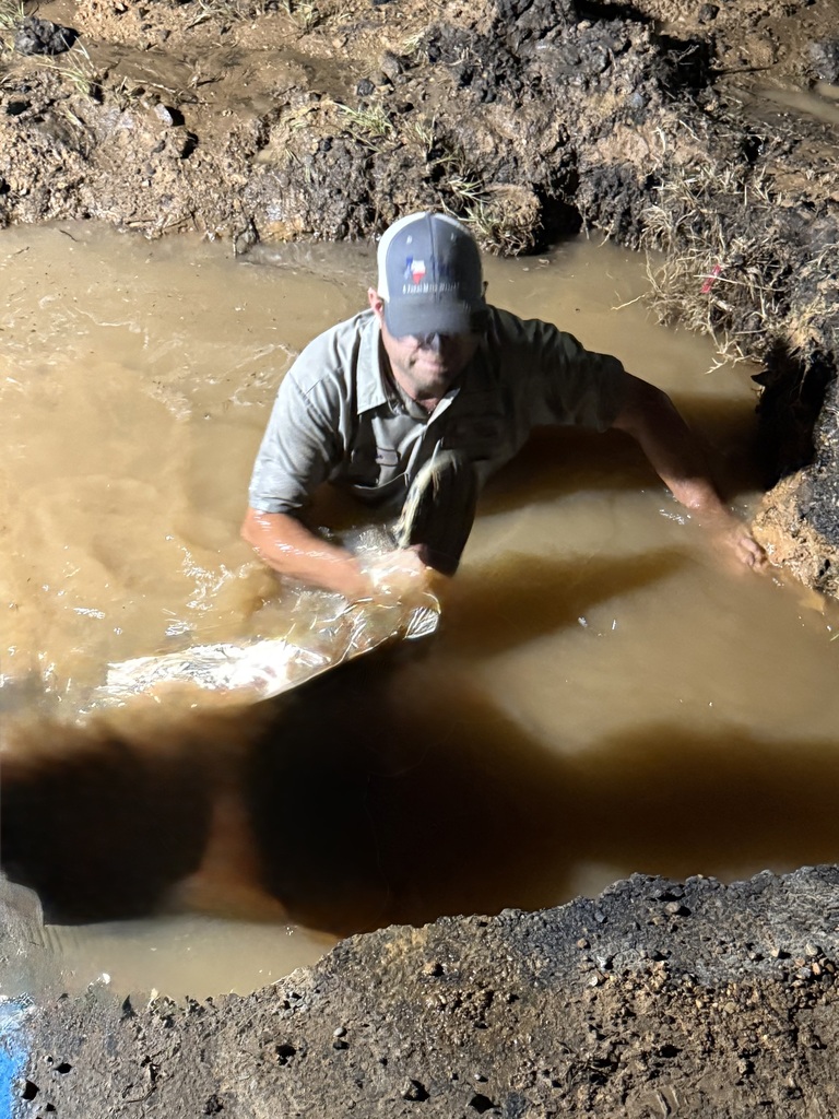 Crews get dirty, wet, and tired to get the job done.