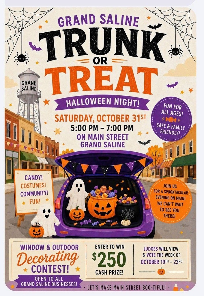 Trunk or treat info graphic