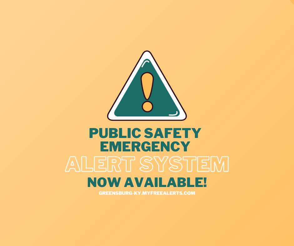 Alert System now available