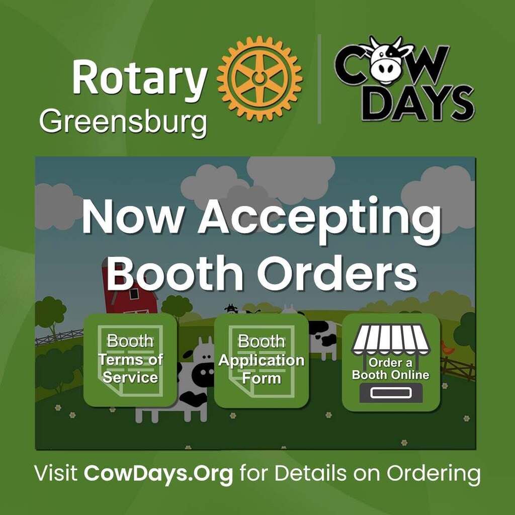 Cow Days Booth Info