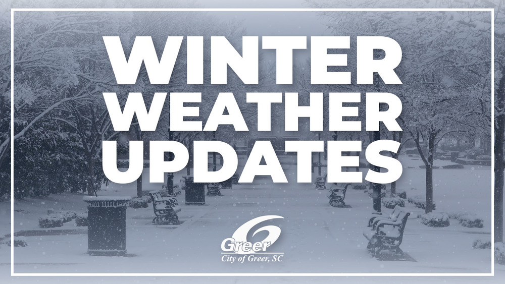 Winter Weather Updates graphics