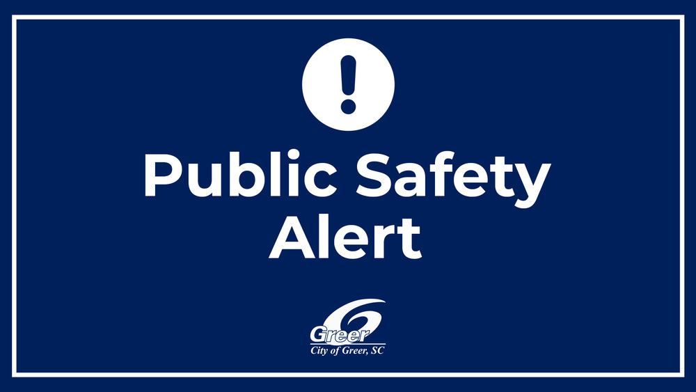 Public Safety Alert in text