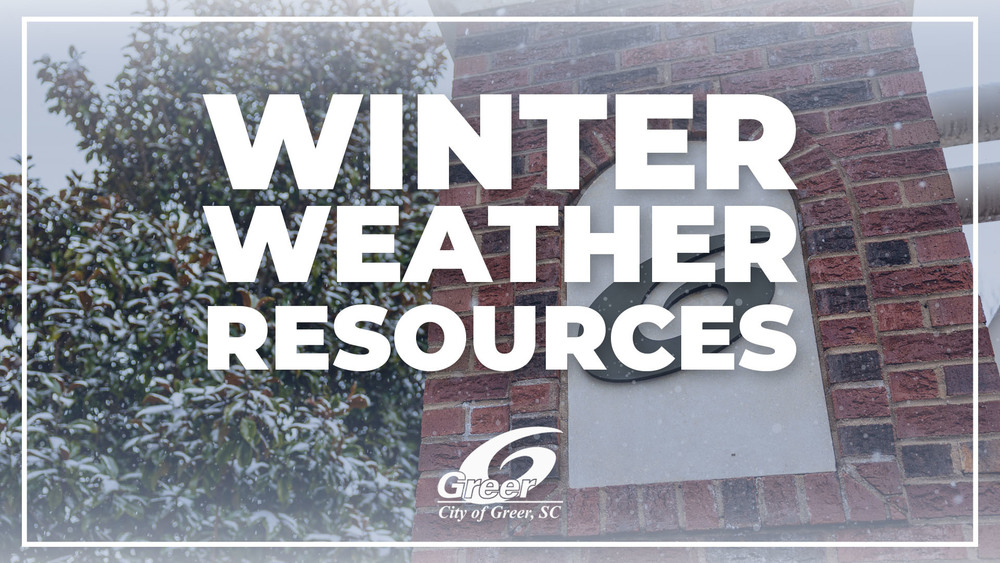 Graphic text says Winter Weather Resources