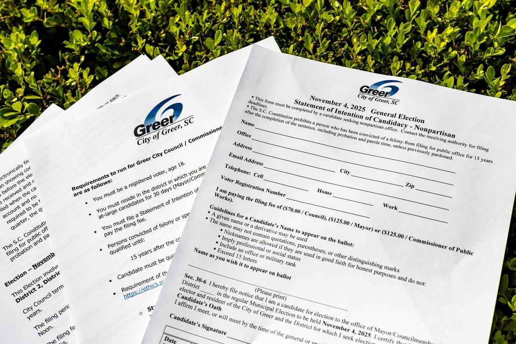 Election Filing Papers in Bush