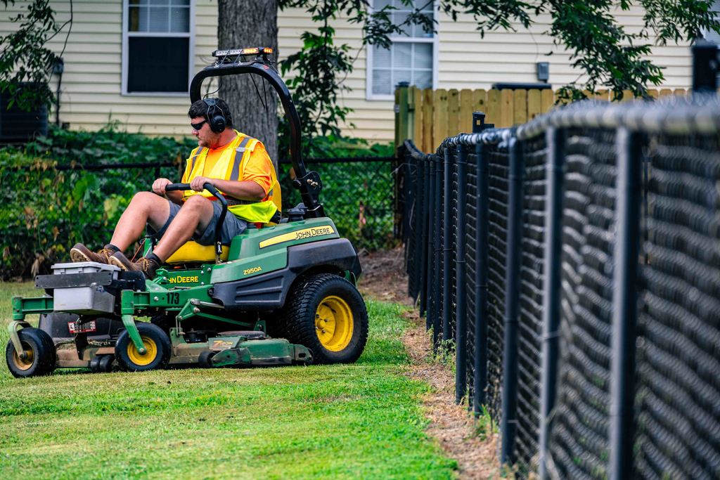 Mower at Greentown Park