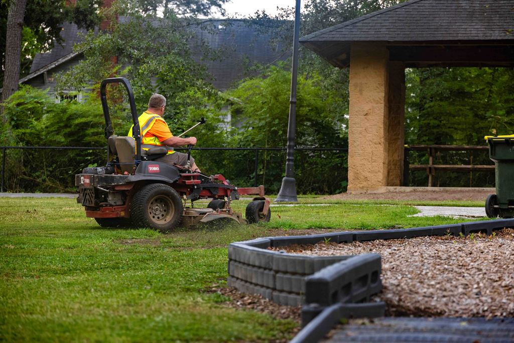 Mower at Greentown Park