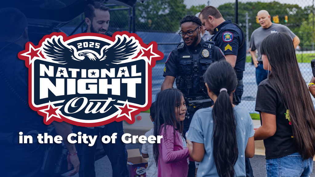 National Night Out in the City of Greer
