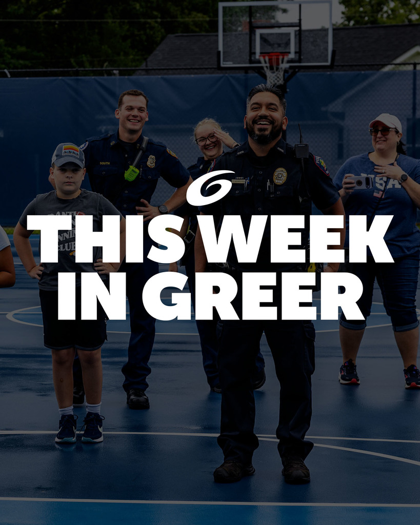 This Week in Greer 8-10-25