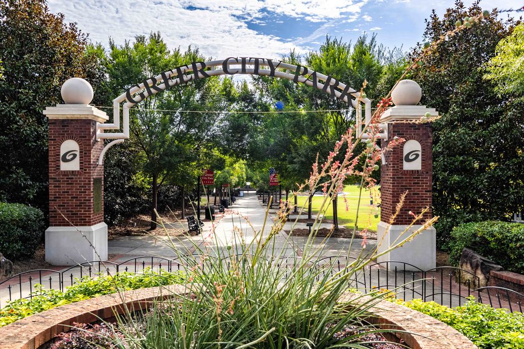 Greer City Park Entrance