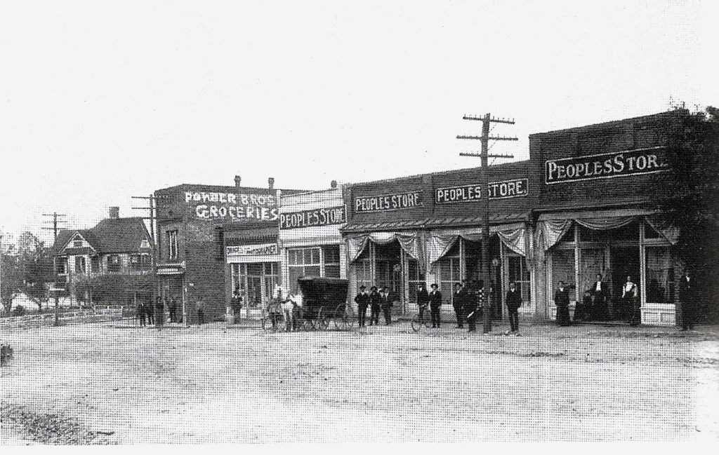 Trade St Historic Photo
