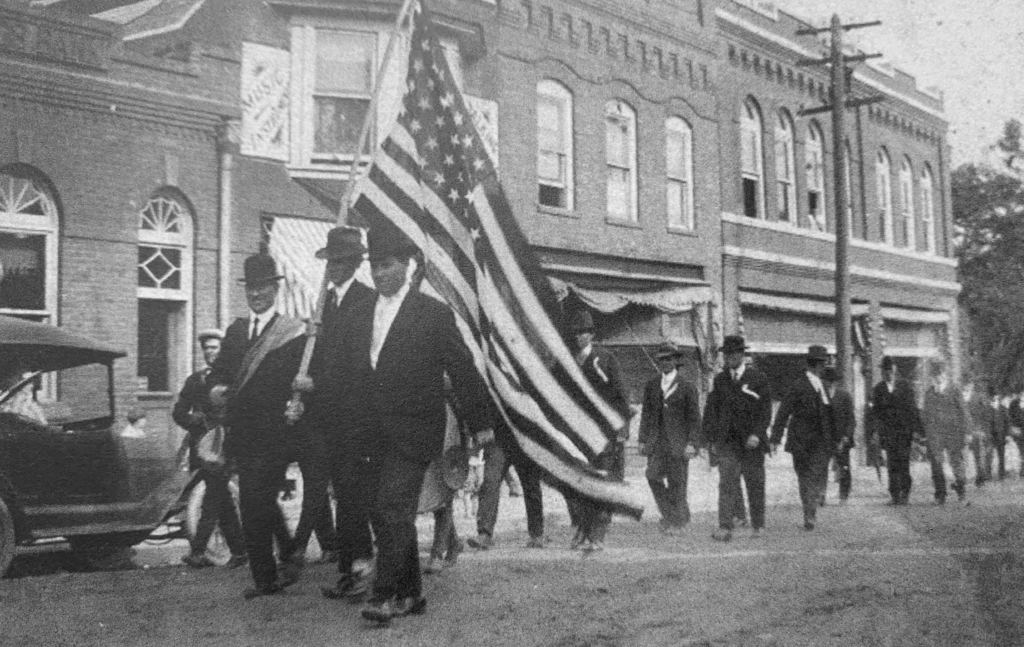 Historic Veterans Parde in Downtown Greer