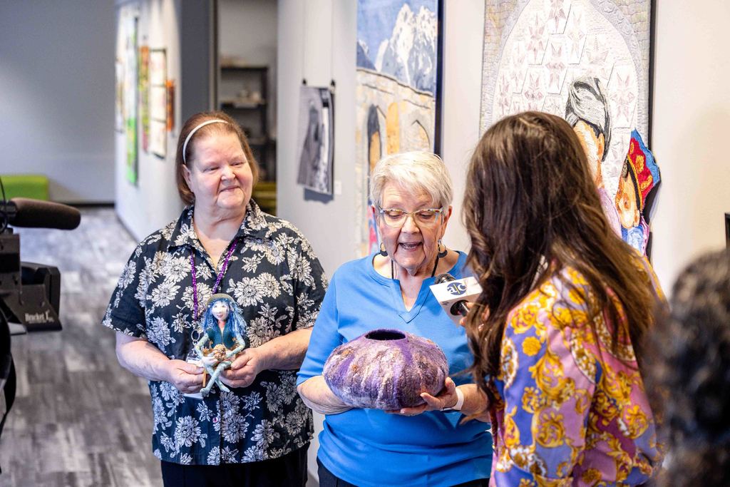 Resident Artist showcasing work