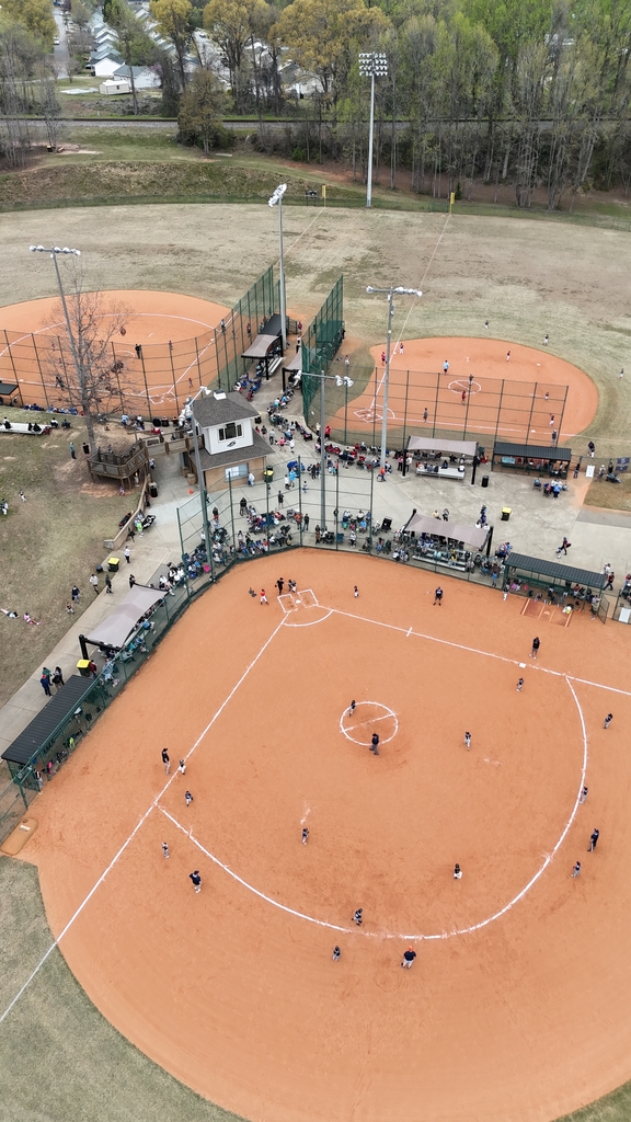 overhead view of baseball field