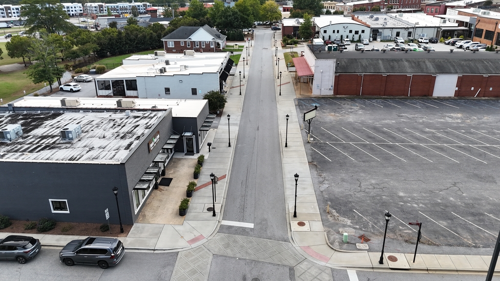 aerial view of cannon st