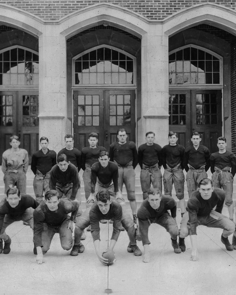 old photo of greer football team