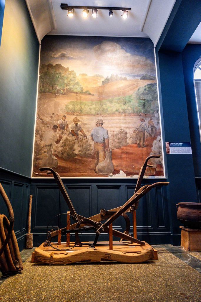 mural in heritage museum