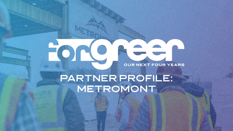 Graphic says ForGreer Partner Profile: Metromont