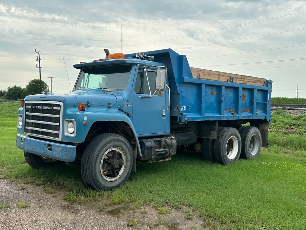Photo of Blue Dump Truck