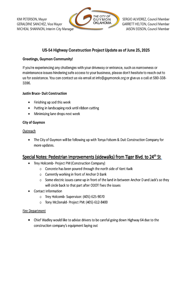 Weekly Update 062525