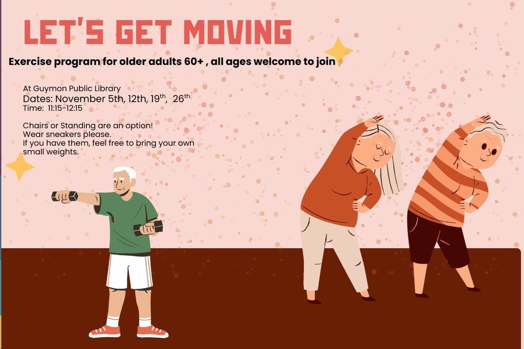 Let's Get Moving in November