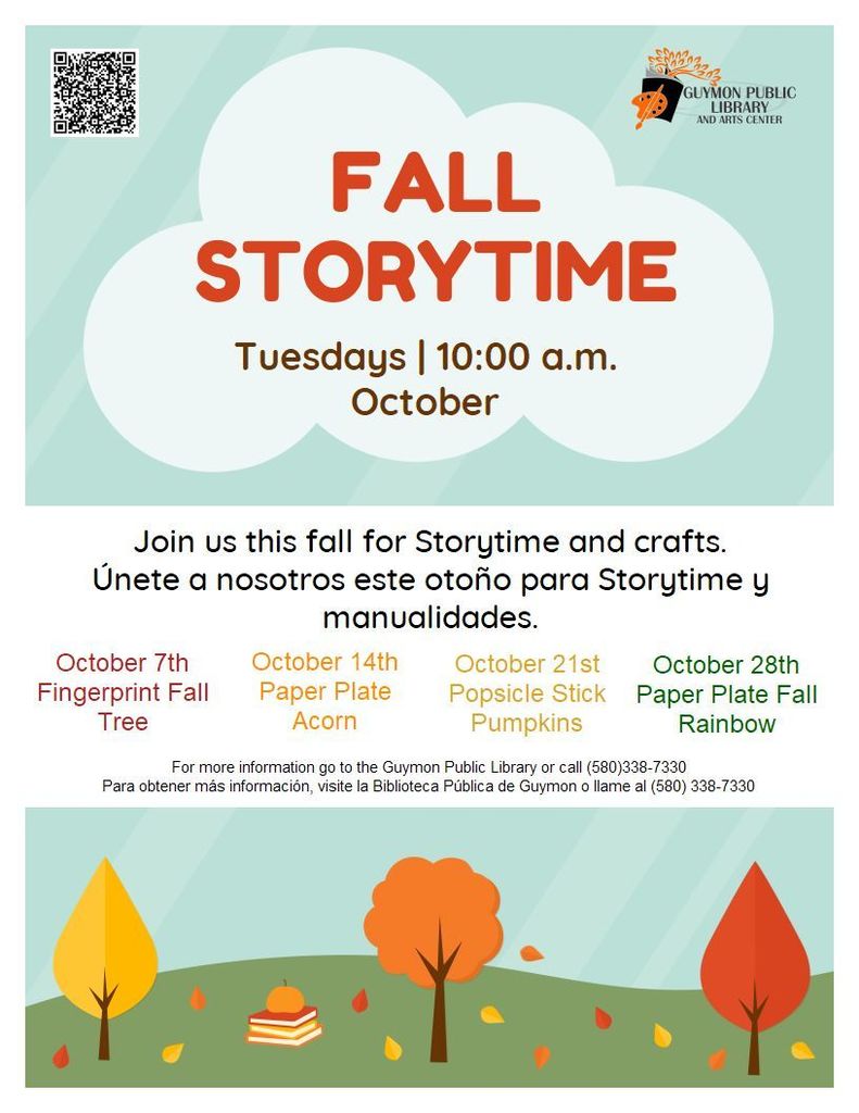 Fall Storytimes
