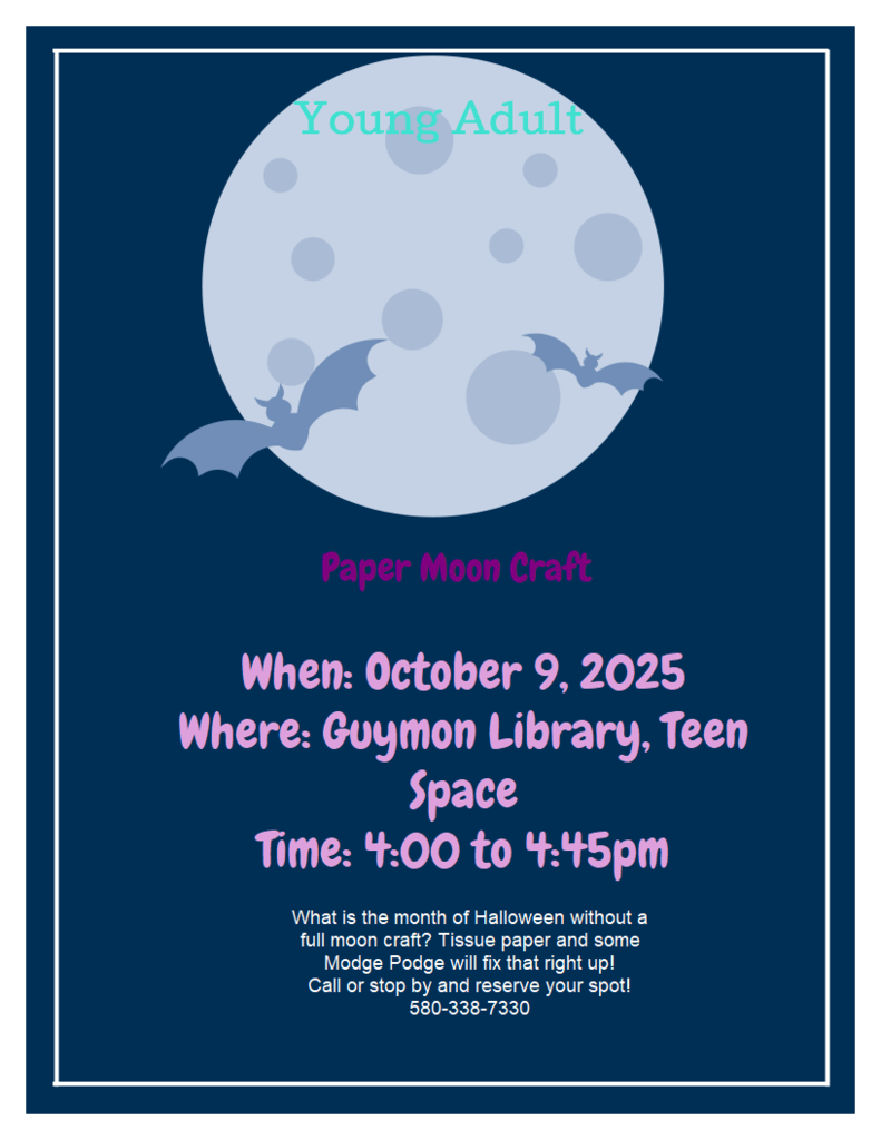 Teen Space Paper Moon Craft