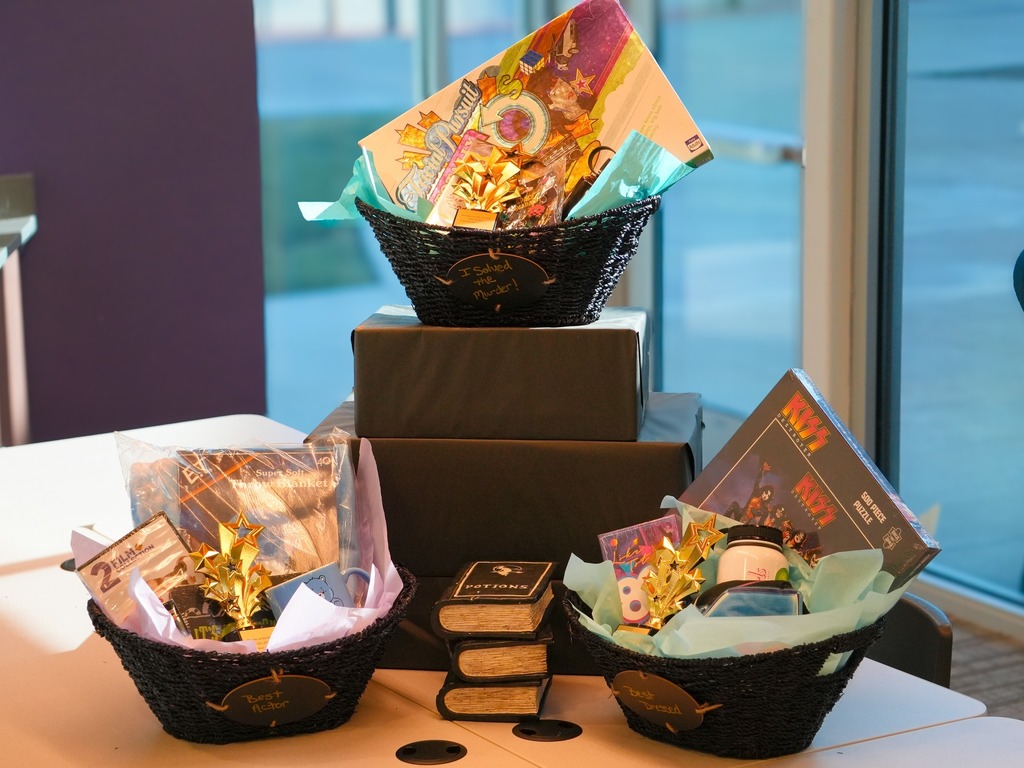 Murder Mystery Party Baskets
