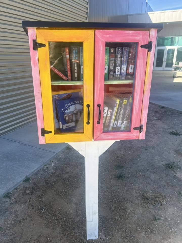Little Free Library at the Guymon Public Library
