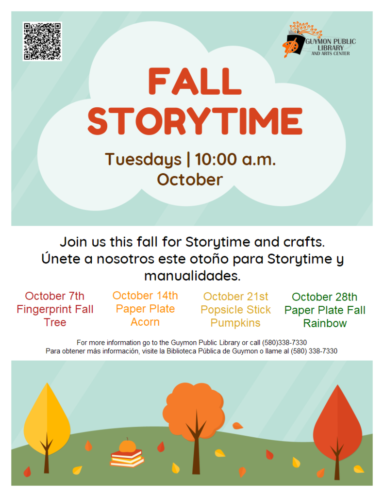 Fall Storytime at the library
