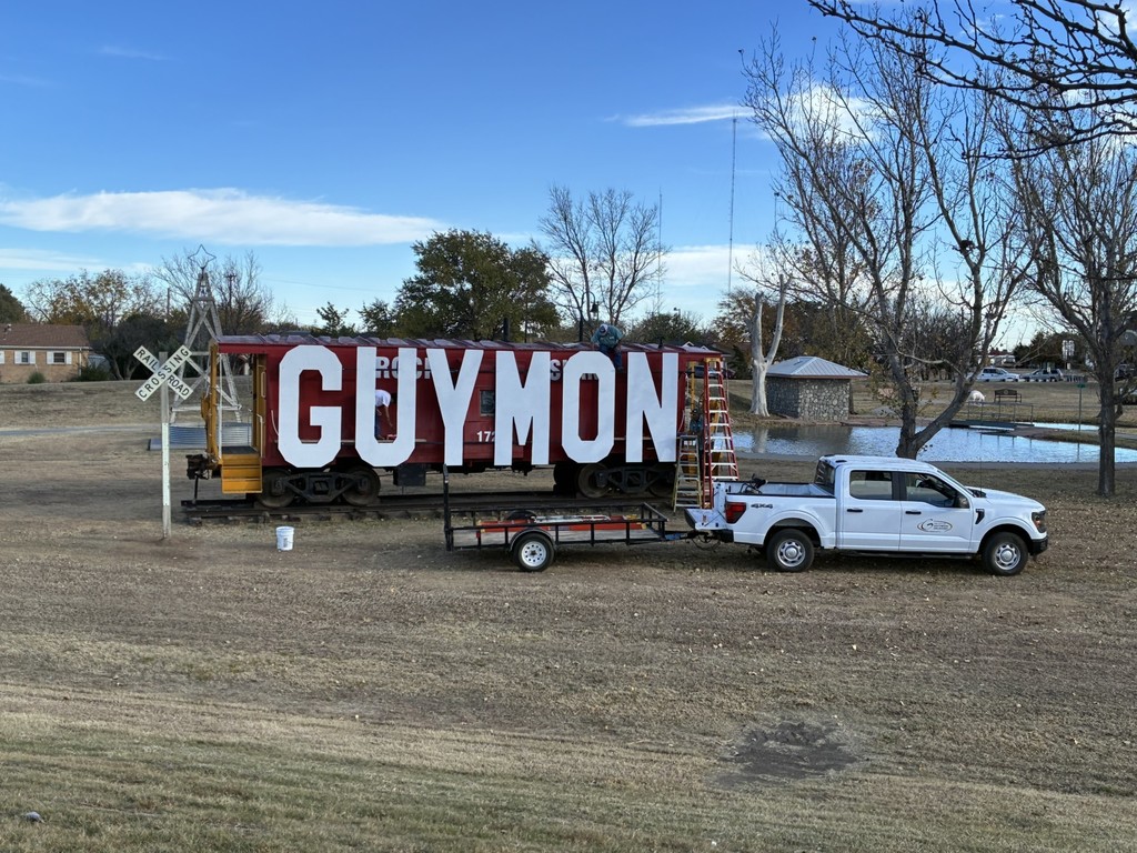 Guymon Sign at Centennial Park