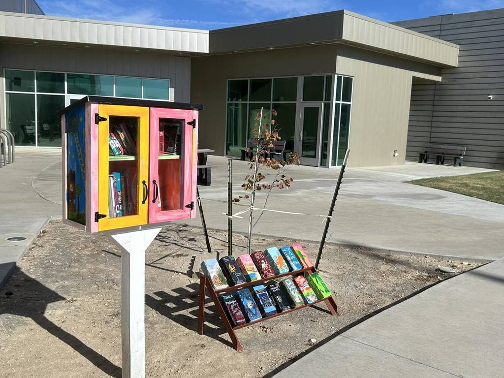 Book Bricks at the Guymon Public Library