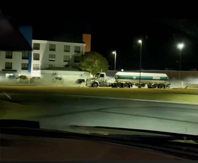 Tanker Anhydrous Leak