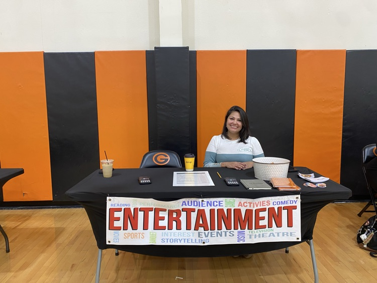 City hosts Entertainment Booth.