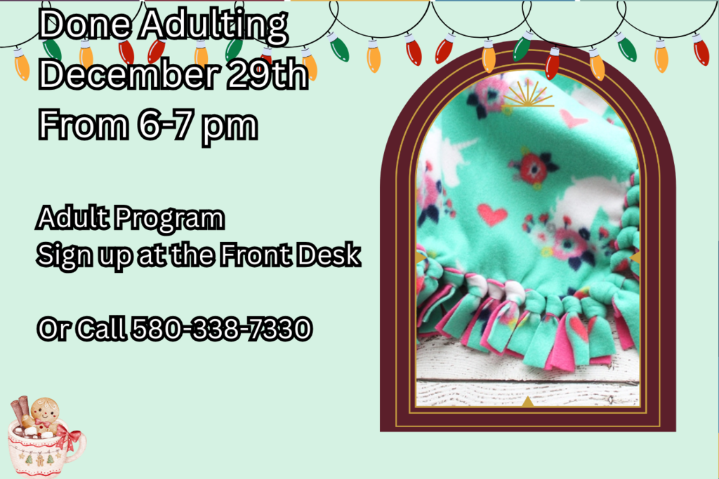 Done Adulting December 29th at 6PM