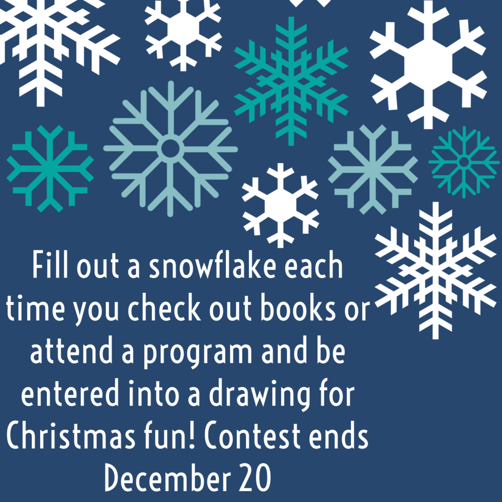 Christmas fun contest at the library