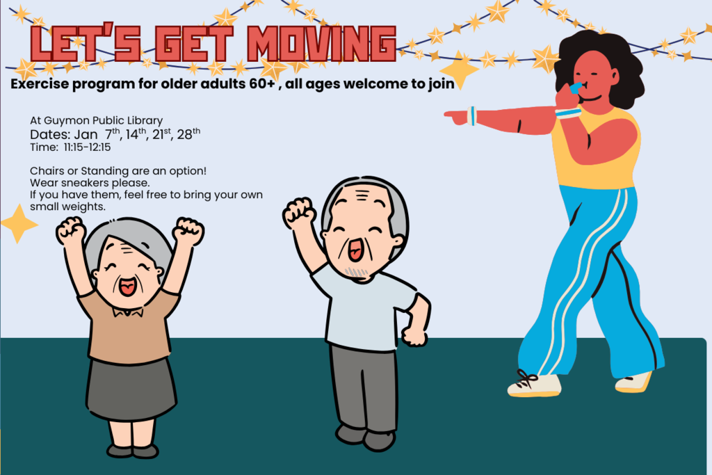 Let's Get Moving at the library