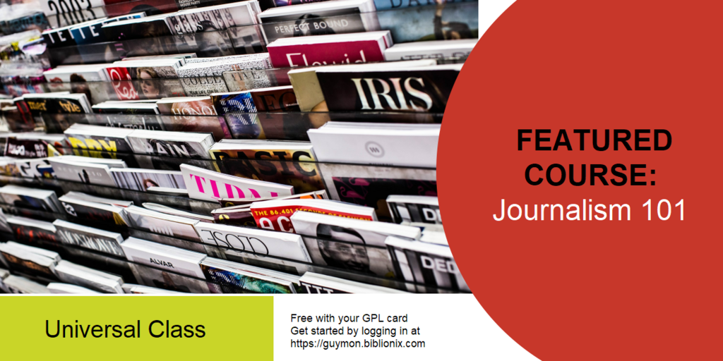 Universal Class at Guymon Public Library